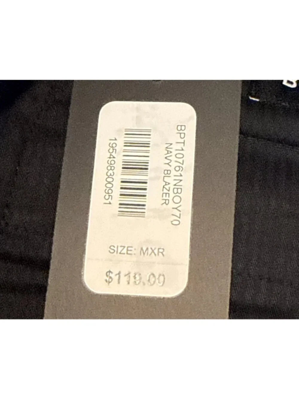 Bonobos Men's The Anywhere Tapered Leg Pants Navy Blazer Size M NWT